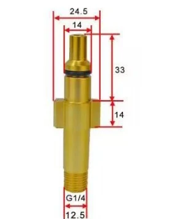 Адаптер 1/4" Lavor Sterwins тато насадки мийної машини глибокого забруднення каналізації високого тиску - Фото 2 Адаптер 1/4" Lavor Sterwins тато насадки мийної машини глибокого забруднення каналізації високого тиску - зображення 2