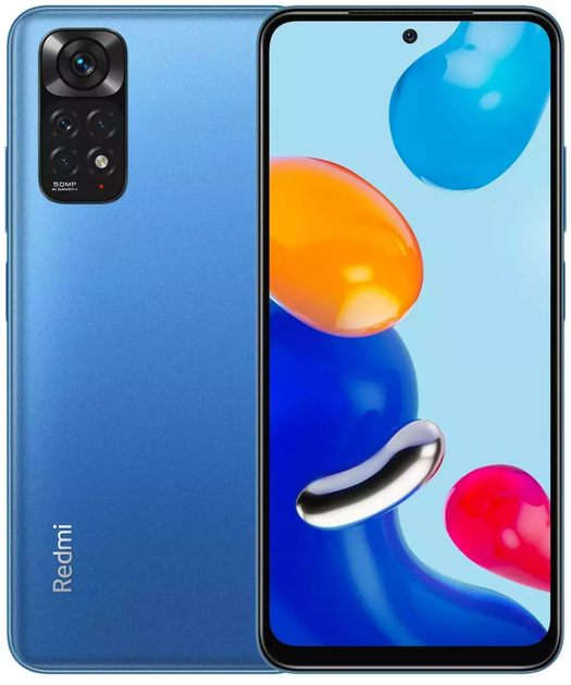 Мобільний телефон Xiaomi Redmi Note 11 4/128GB Twilight Blue (6934177768224) (865008067189743) - Уцінка - зображення 1