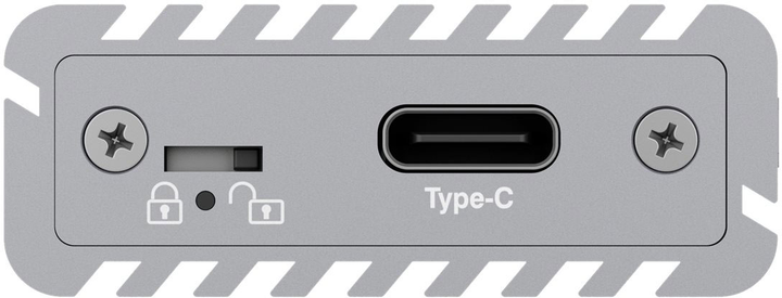 Зовнішня кишеня Icy box Raidsonic M.2 NVMe SSD USB 3.1 (Gen 2) Type-C (IB-1817Ma-C31) (6061225080686) - Уцінка - зображення 2
