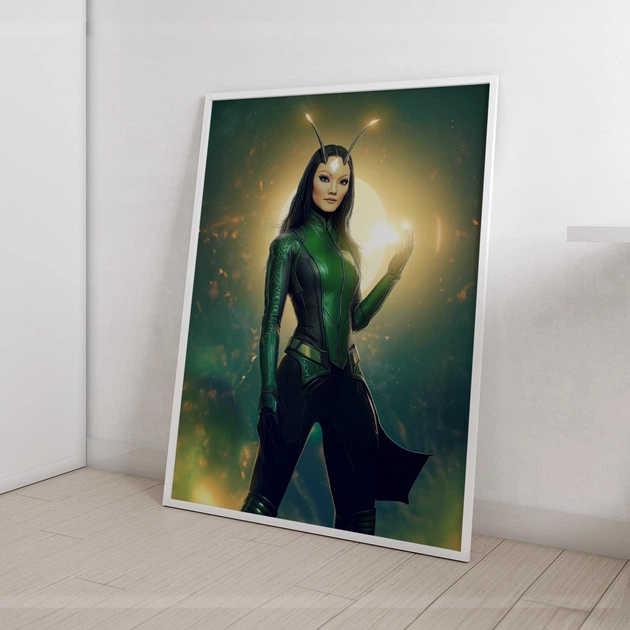 Постер супергероиня Marvel Мантис. Фан-арт. Серия Superheroine Collection А2 42х60 см (MAR08_А2) - Фото 2 Постер супергероиня Marvel Мантис. Фан-арт. Серия Superheroine Collection А2 42х60 см (MAR08_А2) - изображение 2