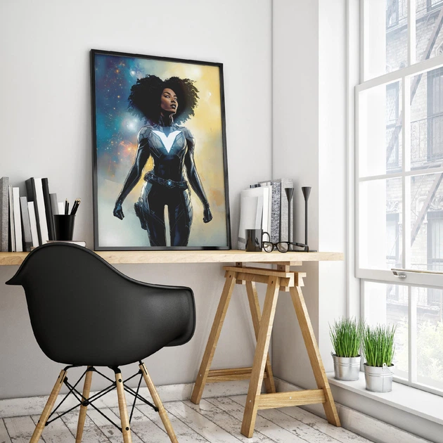 Постер супергероиня Спектрум Marvel. Фан-арт. Серия Superheroine Collection А3 30х42 см (MAR04_А3) - изображение 3
