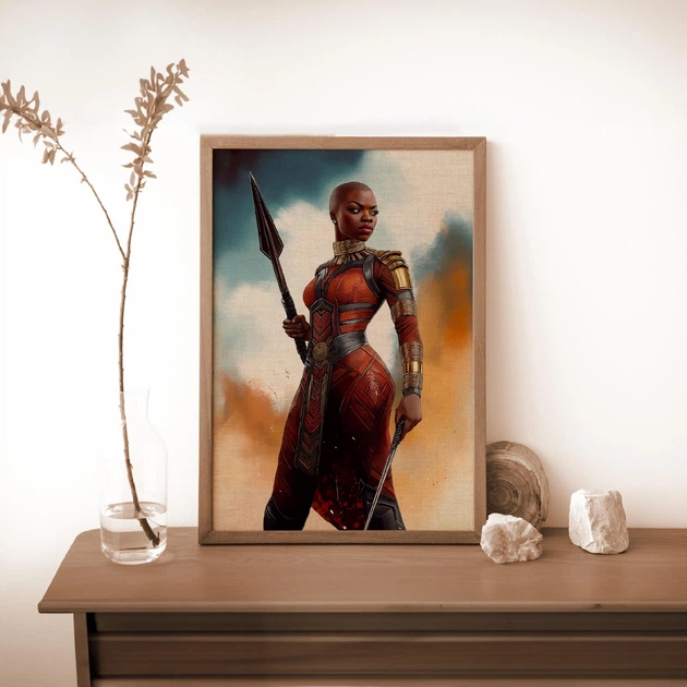 Постер супергероиня Marvel Глаз. Фан-арт. Серия Superheroine Collection А3 30х42 см (MAR05_А3) - изображение 2