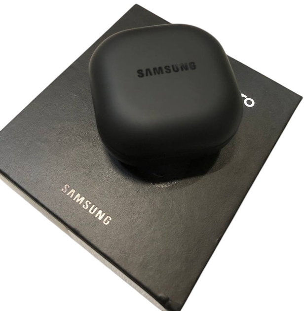 Sluchawki Samsung Galaxy Buds2 Pro SM-R510 Grafitowe (SM-R510NZAAEUE) (RFAX51A617L) - Outlet - obraz 3