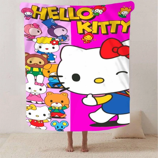 Плед 3D Hello Kitty 13034 160х200 см - изображение 2
