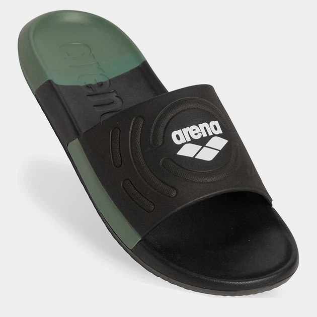 Мужские шлепанцы для пляжа Arena Urban Active 009277-100 43 27.5 см Black-Sage-Sage (3468337511960) - Фото 2 Мужские шлепанцы для пляжа Arena Urban Active 009277-100 43 27.5 см Black-Sage-Sage (3468337511960) - изображение 2