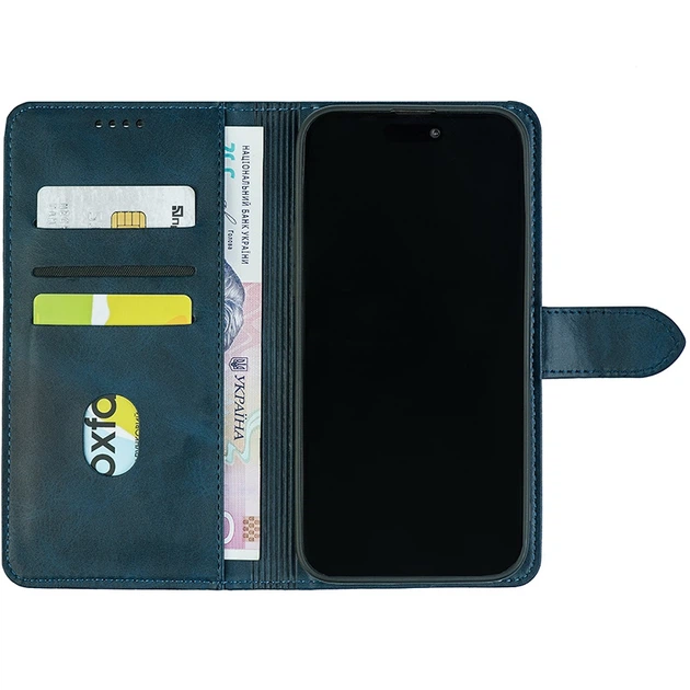Чохол-книжка Crazy Horse Clasic для Infinix Smart 10 Plus Dark Blue (Front) (67751) - Фото 4 Чохол-книжка Crazy Horse Clasic для Infinix Smart 10 Plus Dark Blue (Front) (67751) - изображение 4