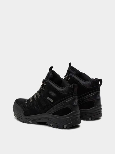 Мужские ботинки Skechers 42 Черный 64869 BLK - Фото 4 Мужские ботинки Skechers 42 Черный 64869 BLK - изображение 4