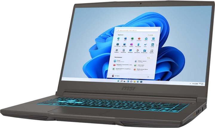 Ноутбук MSI Thin 15 B13VF (THIN 15 B13VF-2829US) Cosmos Gray - зображення 3