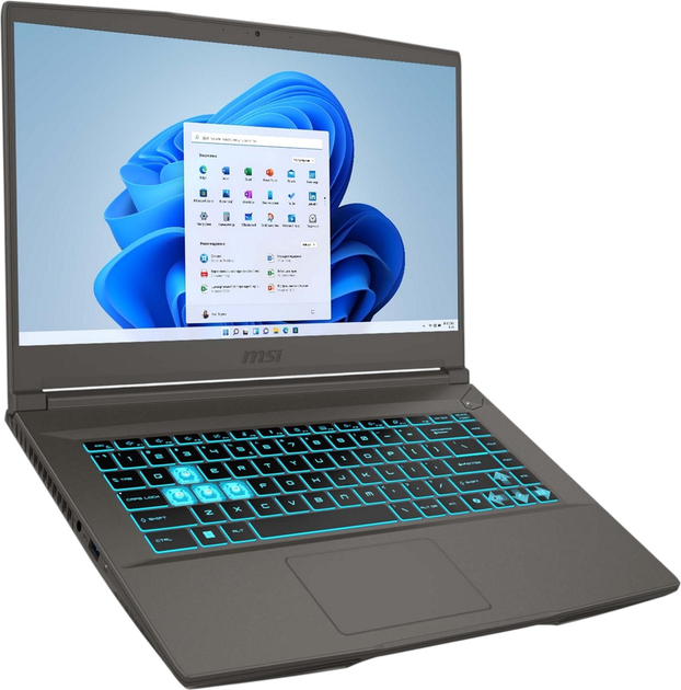 Ноутбук MSI Thin 15 B13VF (THIN 15 B13VF-2829US) Cosmos Gray - зображення 4
