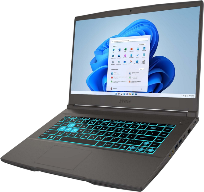 Ноутбук MSI Thin 15 B13VF (THIN 15 B13VF-2829US) Cosmos Gray - зображення 5