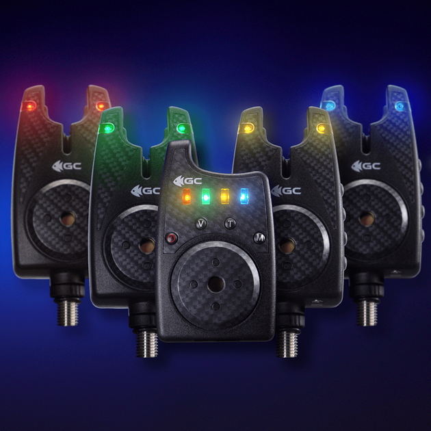 Набор сигнализаторов GC Bite Alarm Set SN55 4+1 - Фото 7 Набор сигнализаторов GC Bite Alarm Set SN55 4+1 - изображение 7