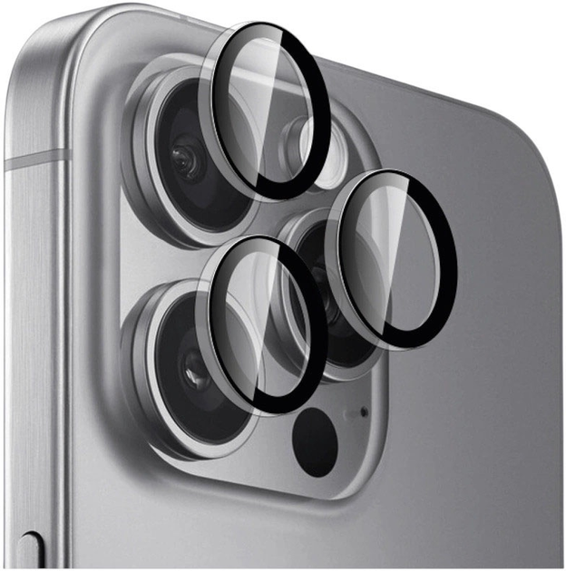 Захисне скло для камери Puro Individual Camera Lens для Apple iPhone 16 Pro / 16 Pro Max (8018417486364) - зображення 1