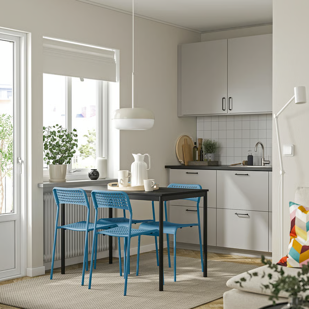 Кухонный стул SANDSBERG IKEA 806.054.25 голубой - изображение 2