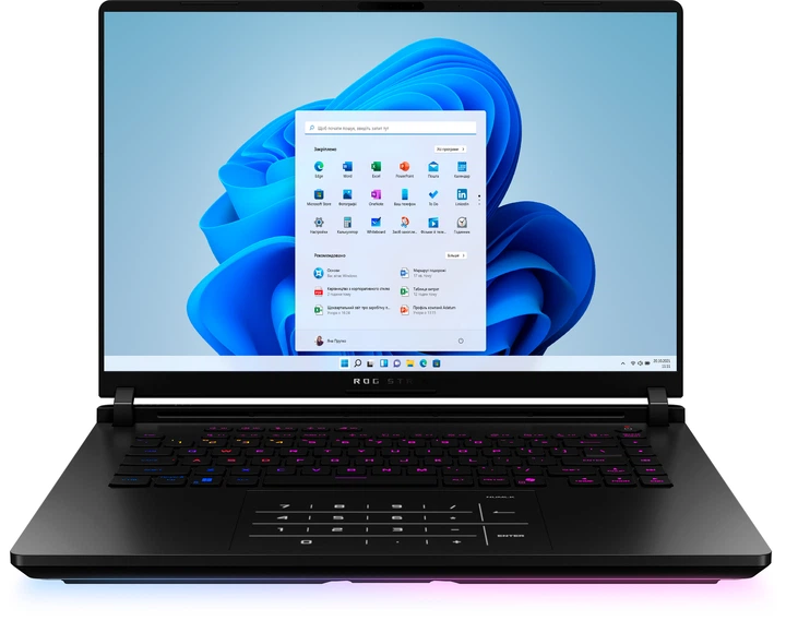 Laptop ASUS ROG Strix SCAR 16 (2025) G635LW-RW011W (90NR0LD1-M003V0) Off Black - obraz 2