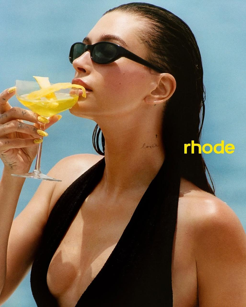 【雅】 rhode lemontini Лимитированный пептидный бальзам, тинт для губ Rhode