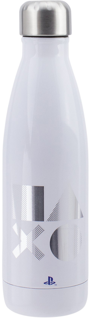 Butelka na wodę Paladone Playstation Metal Water Bottle PS5 500 ml (5055964766542) - obraz 1