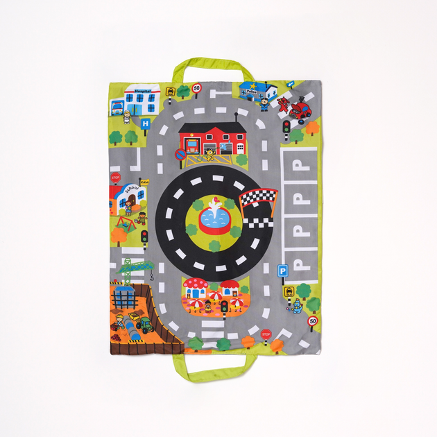 Mata do zabawy K's Kids Cars in Town z miękkimi autkami (489249310699) - obraz 5