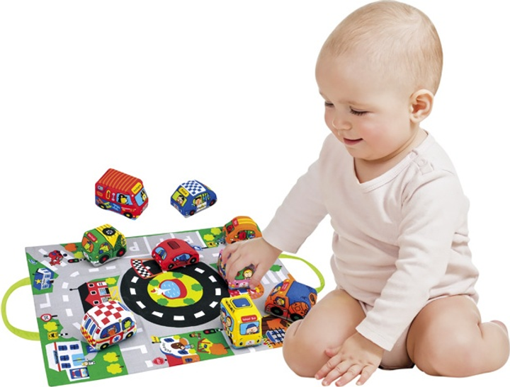 Mata do zabawy K's Kids Cars in Town z miękkimi autkami (489249310699) - obraz 9