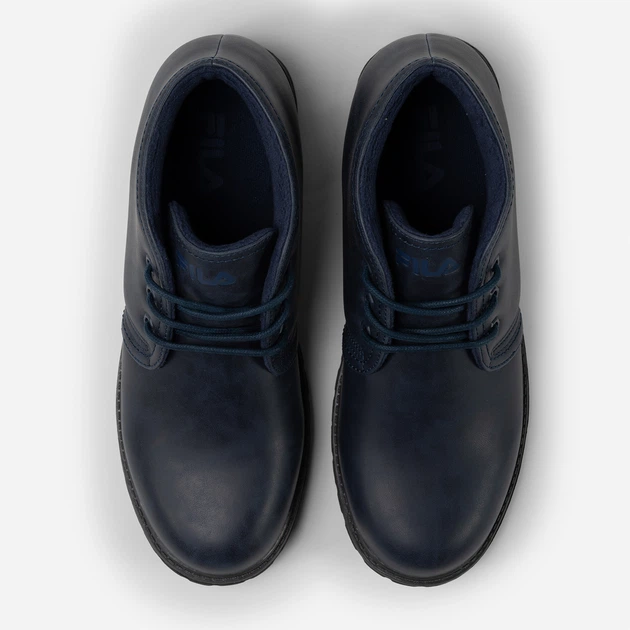 Мужские демисезонные ботинки Fila Cesane Mid FFM0355-53345 45 29.5 см Нави/Серый (8720905179213) - изображение 4
