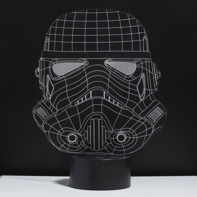 Lampka nocna Thumbs Up Storm Trooper Wire Framed Light (5060820070350) - obraz 4