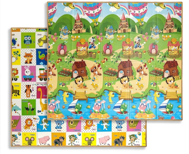 Килимок ігровий Milly Mally Play Colourful Animals T1 (5907090700641) - зображення 1