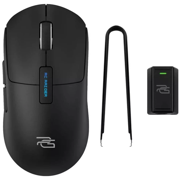 Беспроводная игровая компьютерная мышь Proove Gaming RC Raider 8K 2.4GHz + BT + USB, 6 кнопок, 32000DPI, 500 мАч black - изображение 14