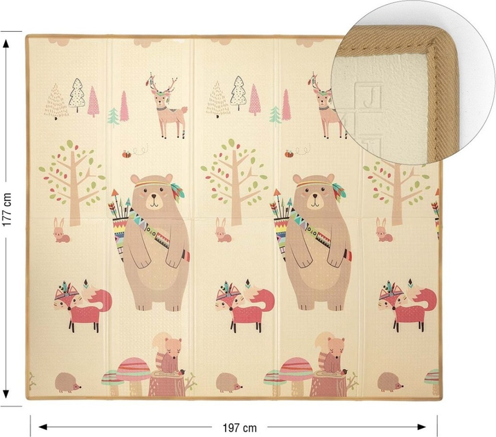 Килимок ігровий Milly Mally Play Woods T1 (5907090700634) - зображення 5