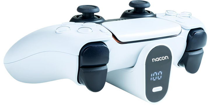 Зовнішній акумулятор Nacon for PS5 Controller White (3665962026993) - зображення 3