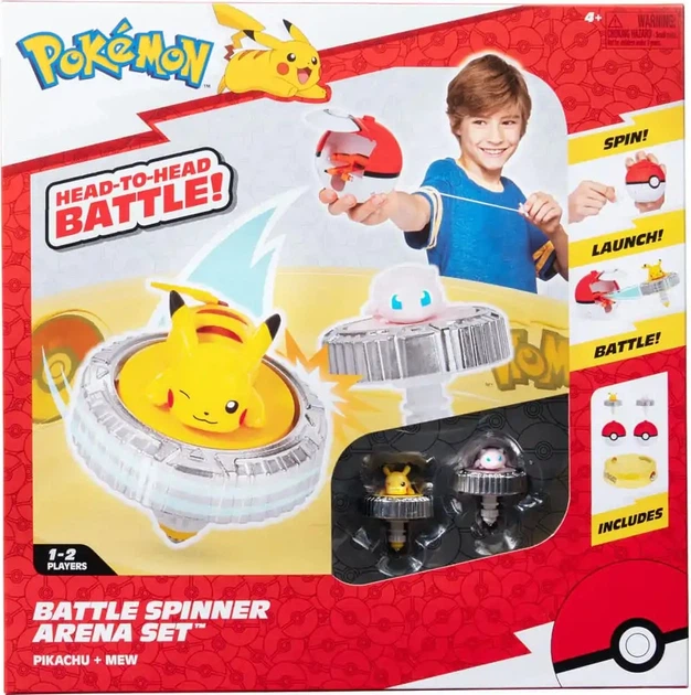 Zestaw do zabawy Pokemon Battle Spinner z areną (191726768722) - obraz 7