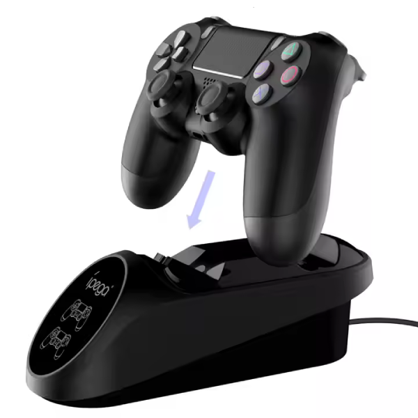 Док-станция для геймпадов для PS4 iPega PG-9180 (USB, индикатор заряда, Black) - изображение 2