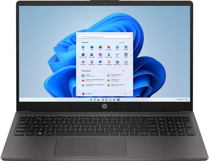 Laptop HP 250 G10 (9Y6X0AT) Dark Ash Silver - obraz 1