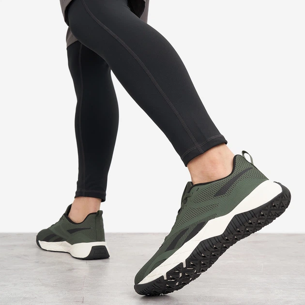 Sneakersy męskie do kostki Reebok NFX Trainer 100228066 42.5 (8.5UK) Khaki (1200161961007) - obraz 2