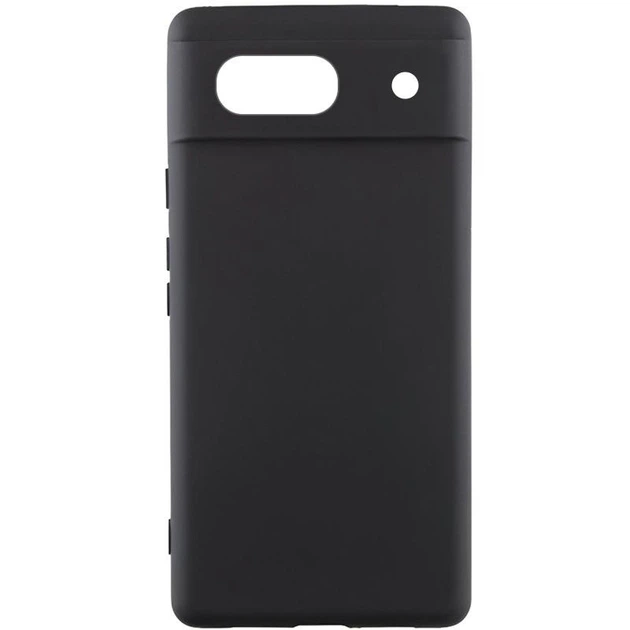 Чехол панель силиконовый Premium Soft-touch Silicone Case для Google Pixel 7a Черный / Black - Фото 1 Чехол панель силиконовый Premium Soft-touch Silicone Case для Google Pixel 7a Черный / Black - изображение 1