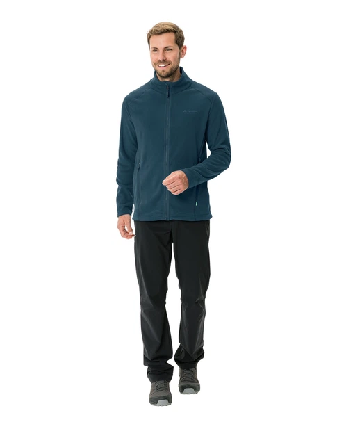 Флисовая кофта Vaude Men's Rosemoor Fleece Jacket II Dark Sea XXL (1092-4062218309975) - изображение 7