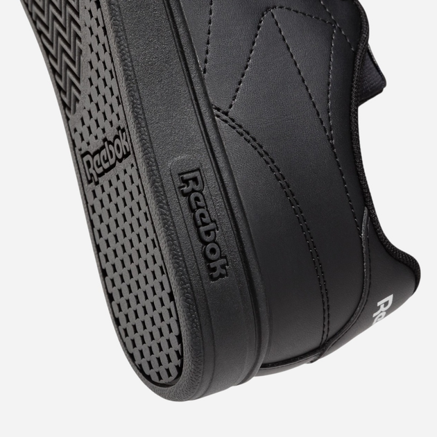 Жіночі кеди низькі Reebok Court Clean 100074382 35.5 (3UK) Чорні (1200143038949) - зображення 6