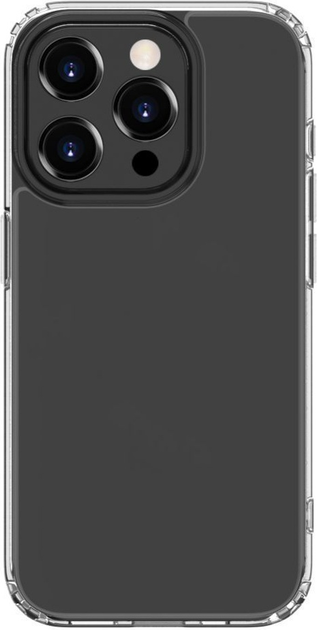 Etui plecki Connect Military Shockproof Silicone Case do Apple iPhone 15 Pro Max Transparent (CONAPP15PMMST) - obraz 1
