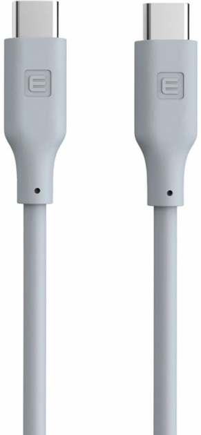 Kabel Evelatus USB Type-C – USB Type-C 1.2 m White (EDCUC1W) - obraz 1