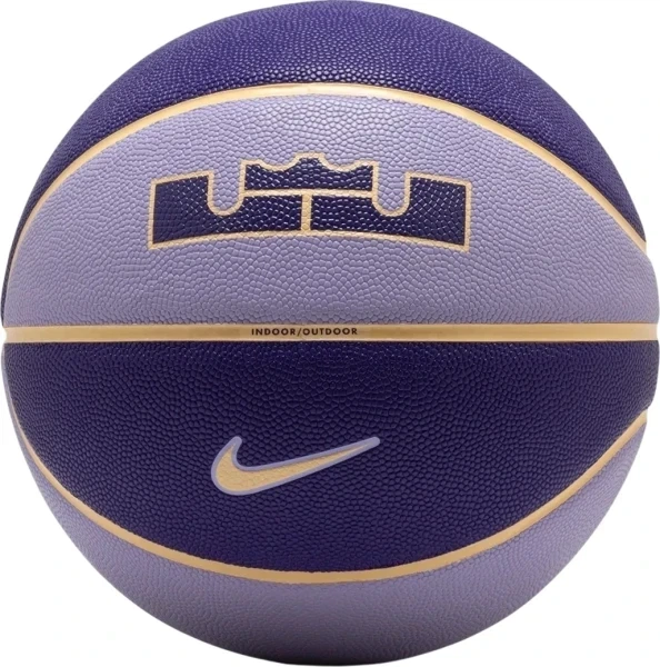 Баскетбольный мяч Nike ALL COURT 2.0 8P L JAMES DEFLATED фиолетово-сиреневый N.100.4368.509.07 Размер EU: 7 - Фото 1 Баскетбольный мяч Nike ALL COURT 2.0 8P L JAMES DEFLATED фиолетово-сиреневый N.100.4368.509.07 Размер EU: 7 - изображение 1