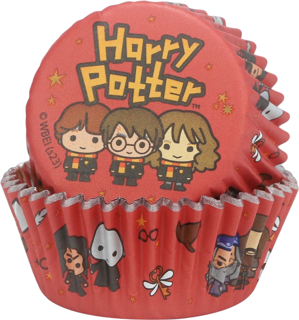Набір паперових формочок і топерів для капкейків PME Harry Potter 24 шт (5060543488210) - зображення 6