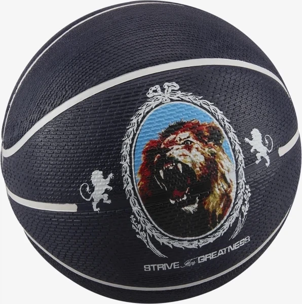 Баскетбольный мяч Nike PLAYGROUND 2.0 8P L JAMES DEFLATED антрацитовый N.100.4372.506.07 Размер EU: 7 - изображение 3