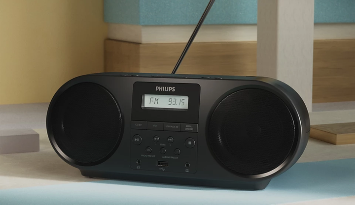 Radioodtwarzacz Philips TAZ5000/10 Black - obraz 8