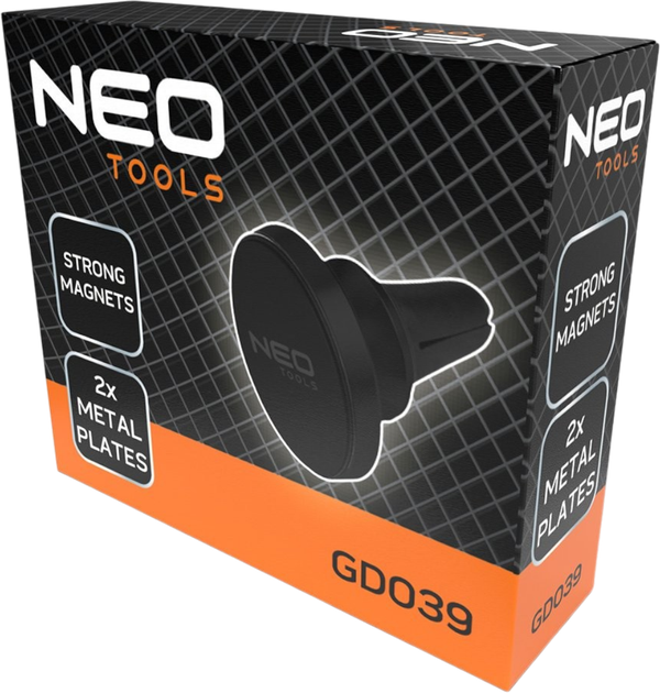 Uchwyt magnetyczny NEO Tools GD039 do kratki wentylacyjnej Czarny (5907558475067) - obraz 10