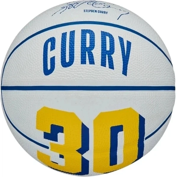 Баскетбольный мяч Wilson NBA PLAYER ICON MINI STEPHEN CURRY бело-синий WZ4007401XB3 Размер EU: 3 - Фото 1 Баскетбольный мяч Wilson NBA PLAYER ICON MINI STEPHEN CURRY бело-синий WZ4007401XB3 Размер EU: 3 - изображение 1