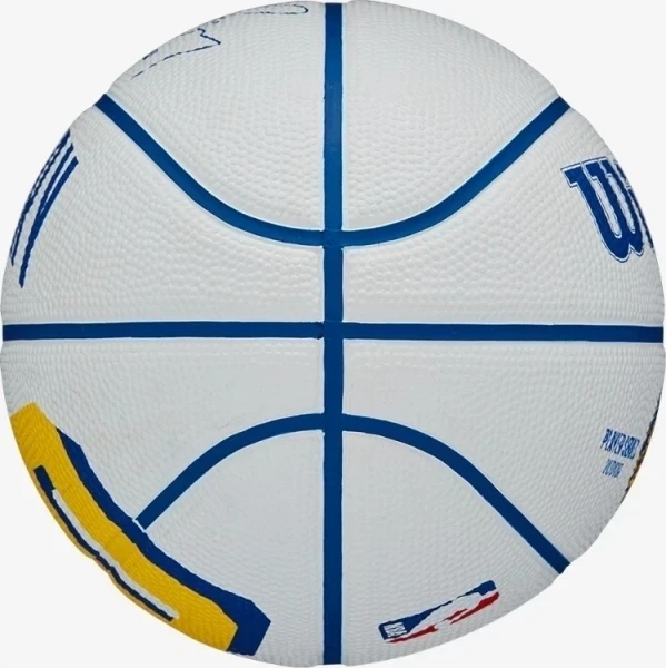 Баскетбольный мяч Wilson NBA PLAYER ICON MINI STEPHEN CURRY бело-синий WZ4007401XB3 Размер EU: 3 - Фото 2 Баскетбольный мяч Wilson NBA PLAYER ICON MINI STEPHEN CURRY бело-синий WZ4007401XB3 Размер EU: 3 - изображение 2