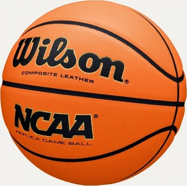 Баскетбольный мяч Wilson NCAA REPLICA GAME оранжевый WZ2022101XB7 Размер EU: 7 - Фото 6 Баскетбольный мяч Wilson NCAA REPLICA GAME оранжевый WZ2022101XB7 Размер EU: 7 - изображение 6