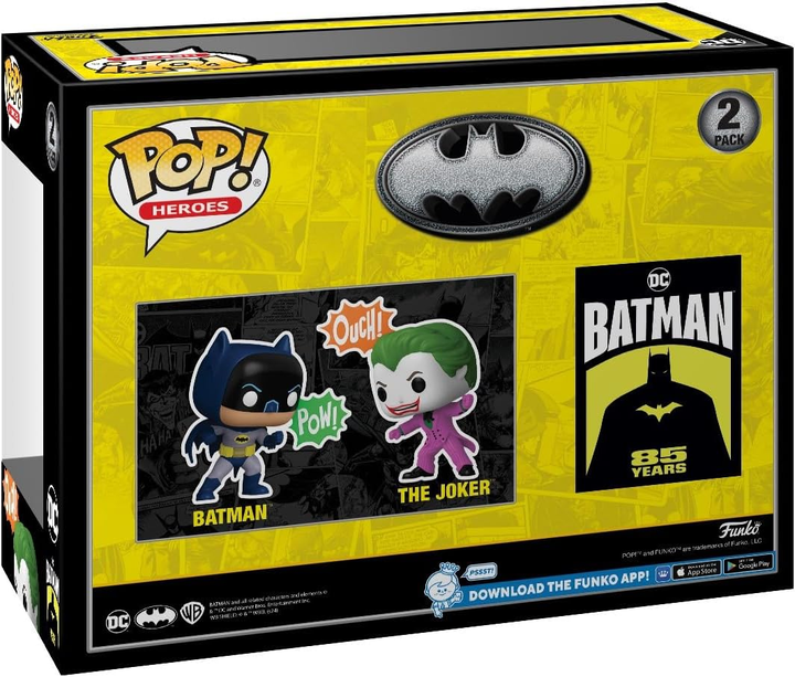 Фигурки Фанко Поп Фанко Бэтмен и Джокер Funko Pop! Batman and Joker 82125 - изображение 5