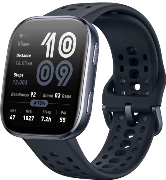 Smartwatch Amazfit Bip 6 Black (6970100377842) - obraz 1