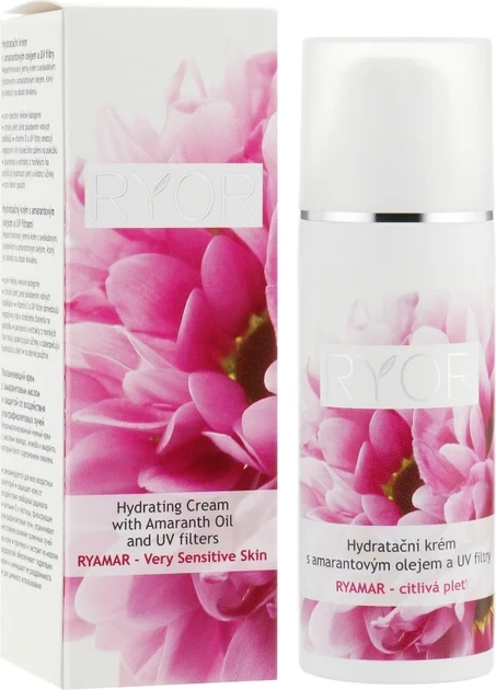 Гидратный крем с амарантовым маслом Ryamar Hydrating Cream Ryor 50 мл - Фото 1 Гидратный крем с амарантовым маслом Ryamar Hydrating Cream Ryor 50 мл - изображение 1