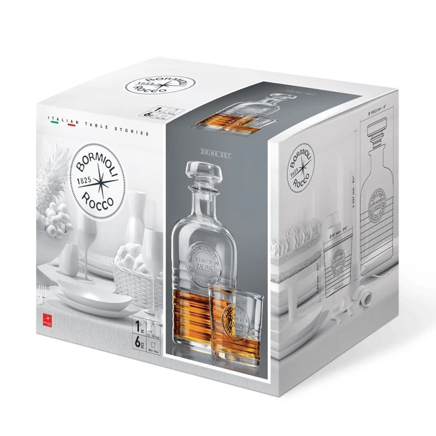 Набір для віскі Bormioli Rocco OFFICINA 1825 7 предметів (540625S01021990) - зображення 2