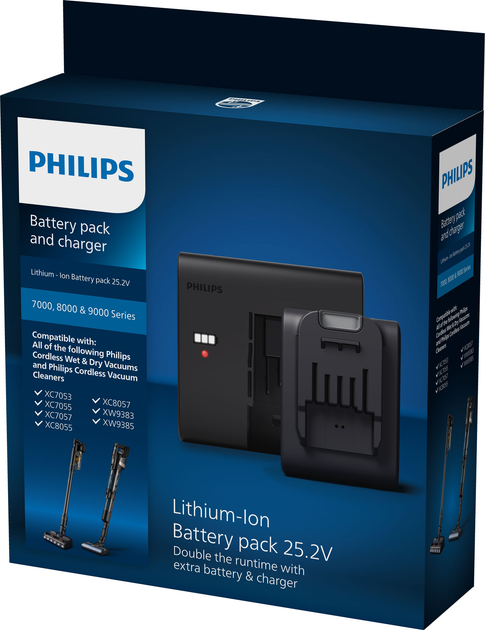 Akumulator z ładowarką Philips XV1797/01 - obraz 1